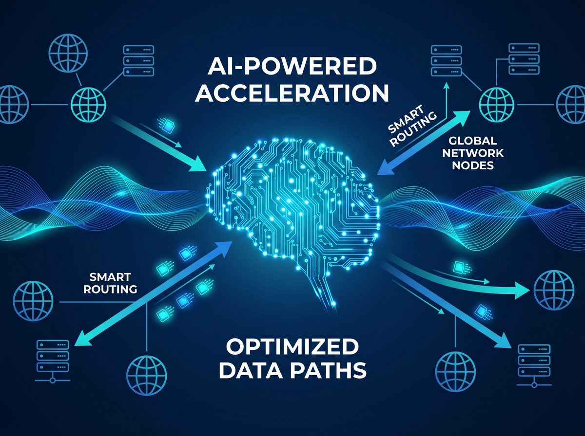强力加速器AI智能路由技术